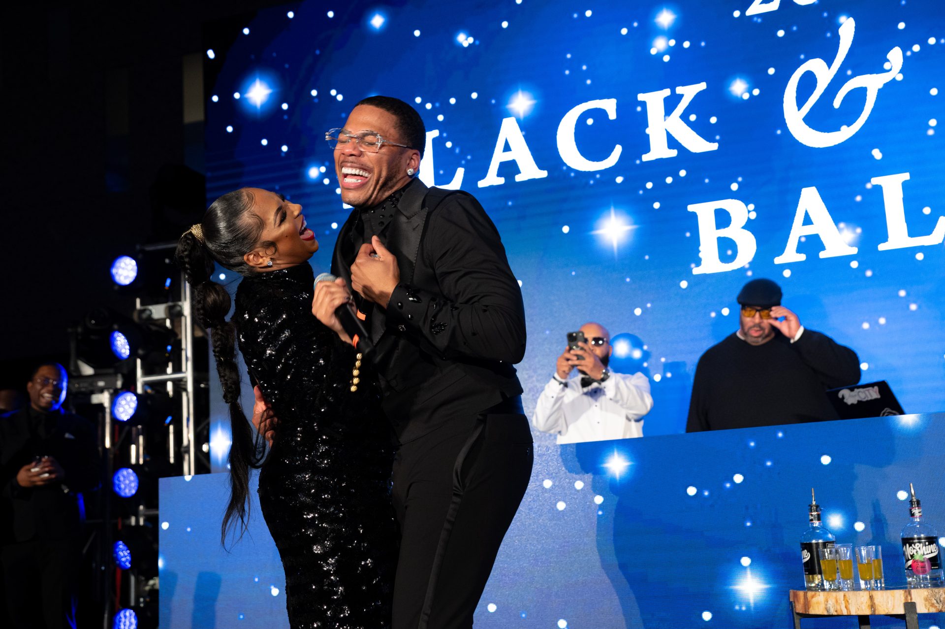 Ashanti Nelly Black White Ball Remix Song Baby Performance Viral Video