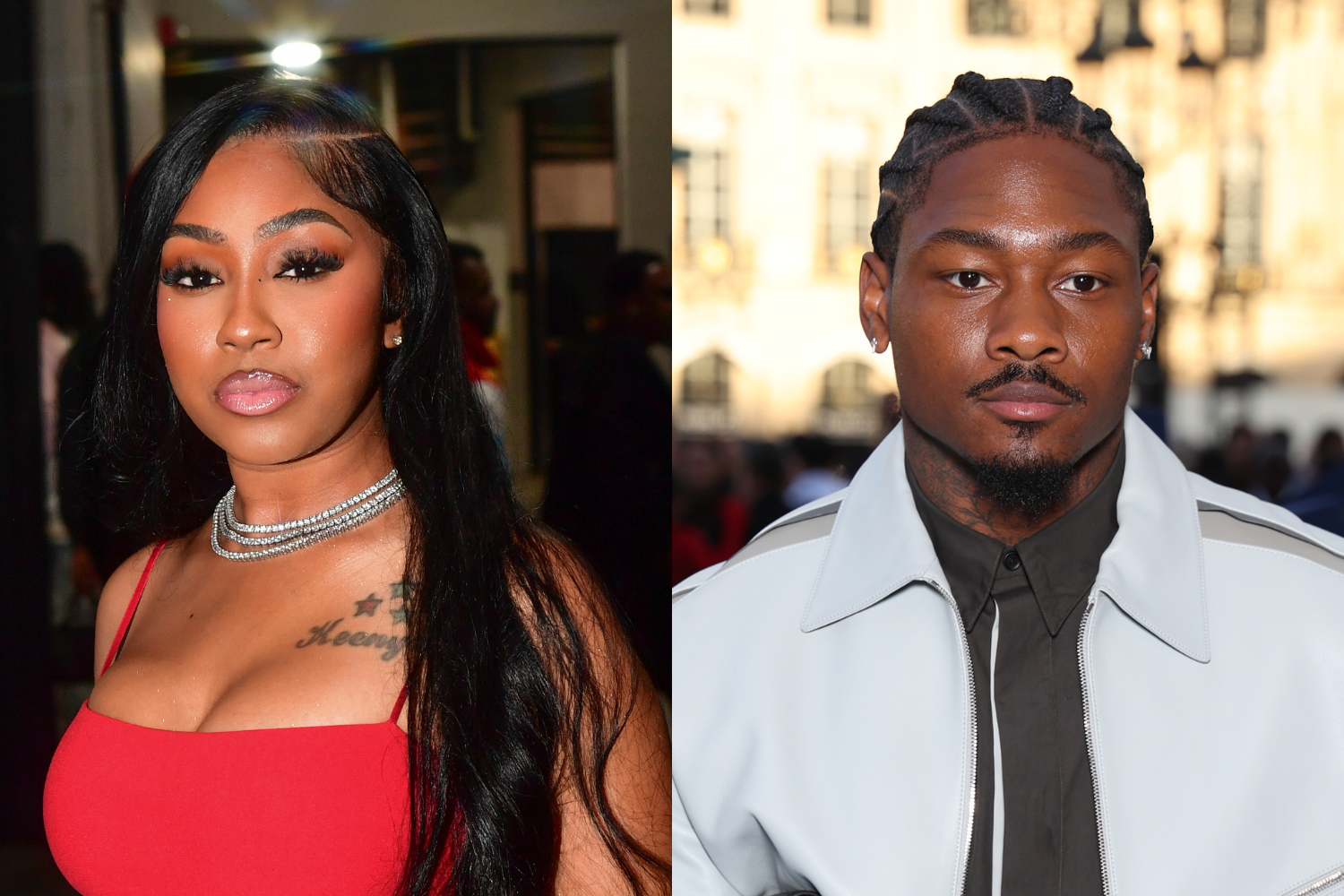 Yung Miami & Stefon Diggs Leave Restaurant Together After Celebrating His 31st Birthday
