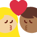 👩🏼‍❤️‍💋‍👨🏾