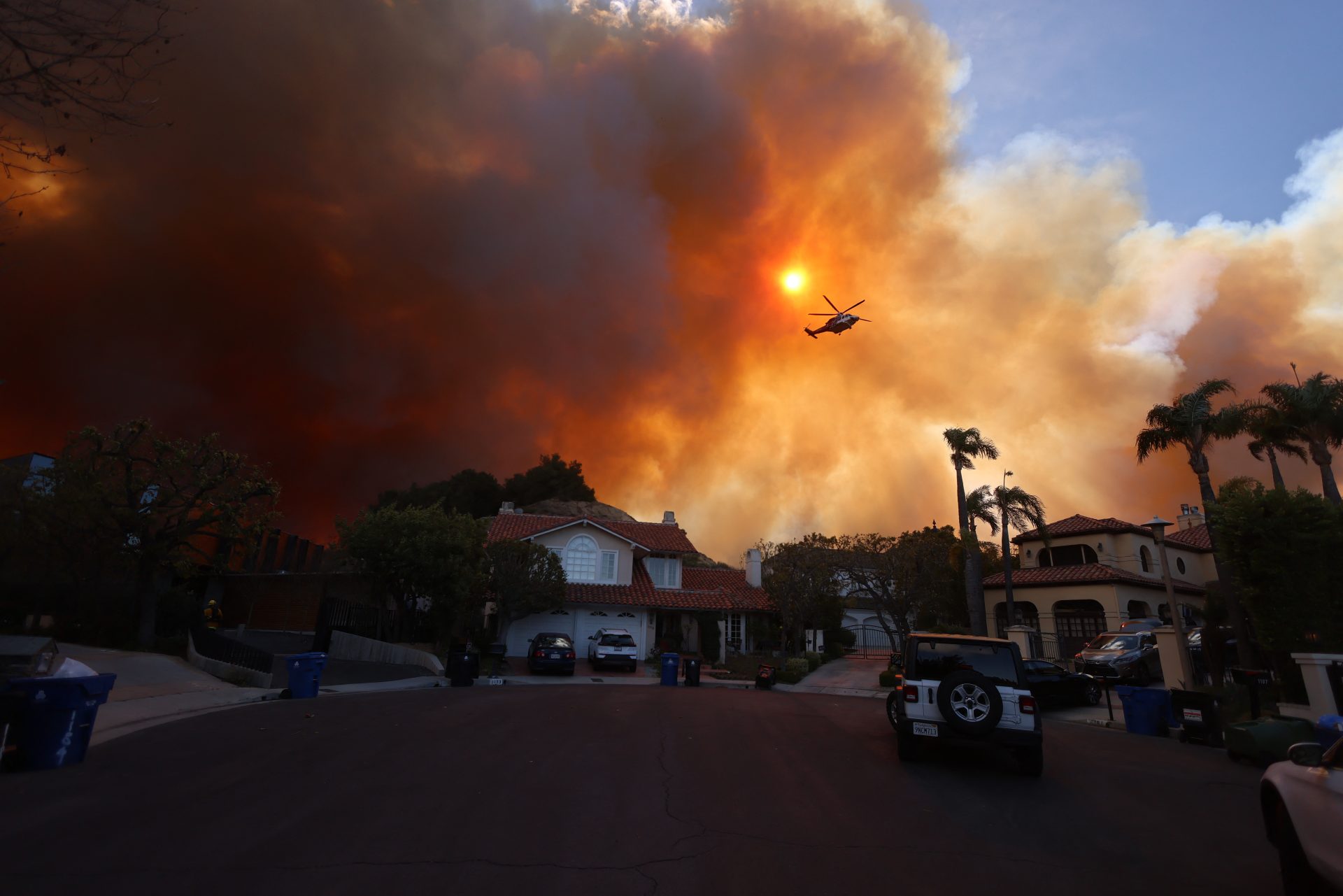 Donald Trump Blames Gov Newsom For Raging California Wildfires