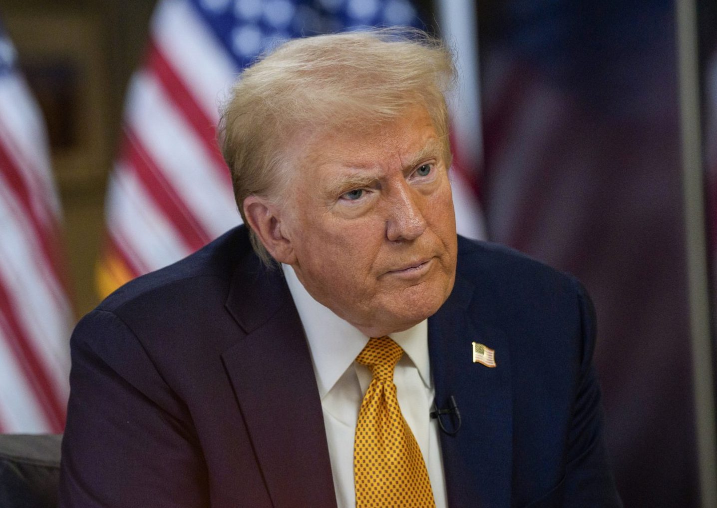 Donald Trump Goes Viral For Serving Face In New Presidential Portrait