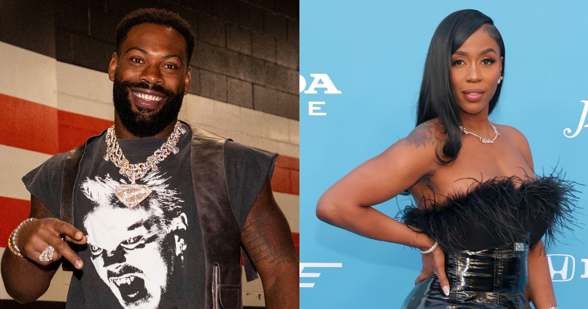 Oop! Social Media Reacts To ZaDarius Smith SNATCHING Kash Doll From Crowd While Twerking