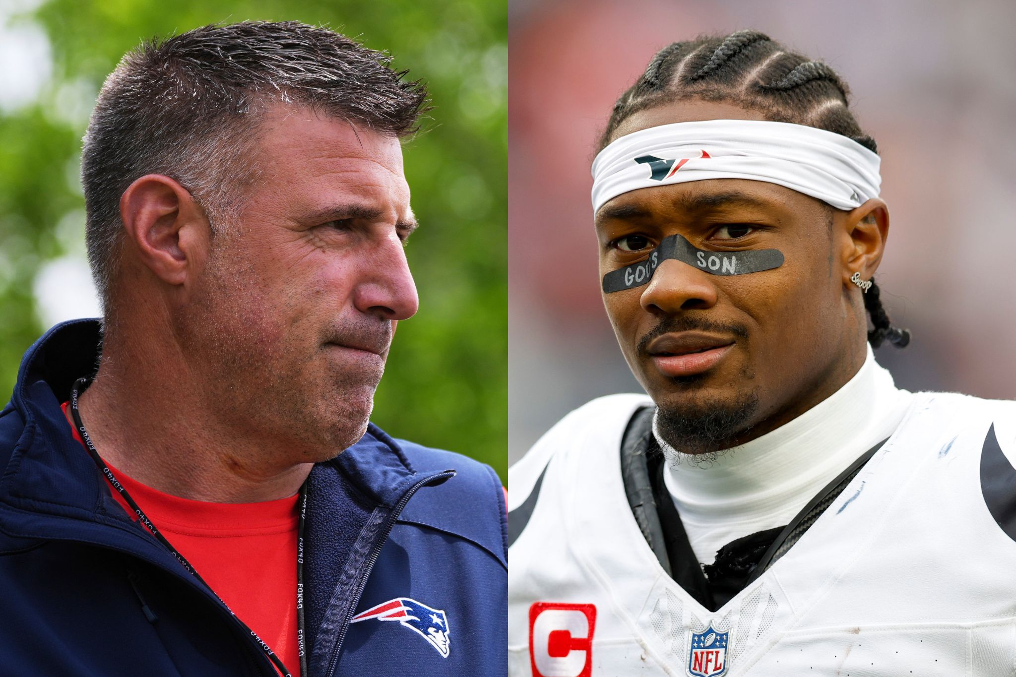 Stefon Diggs Woman Pink Substance New England Patriots Coach Mike Viral Video Reactions