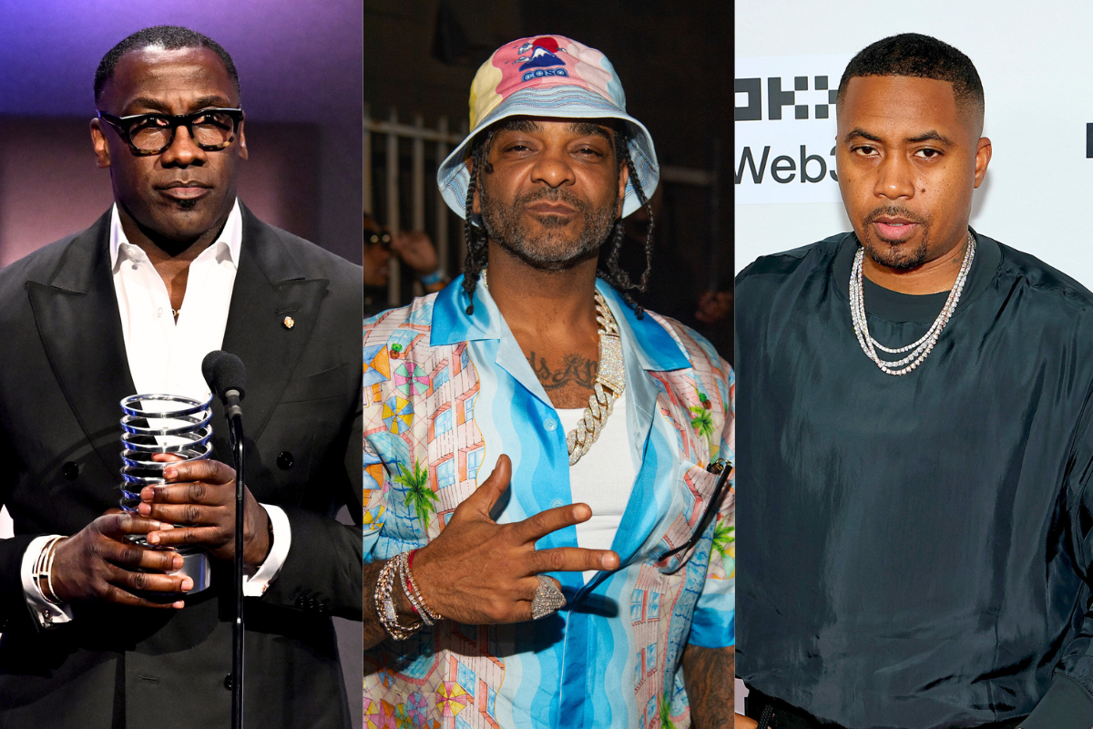 Shannon Sharpe Clashes With Jim Jones Over After His Recent Claims Of Being A Better Rapper Than Nas