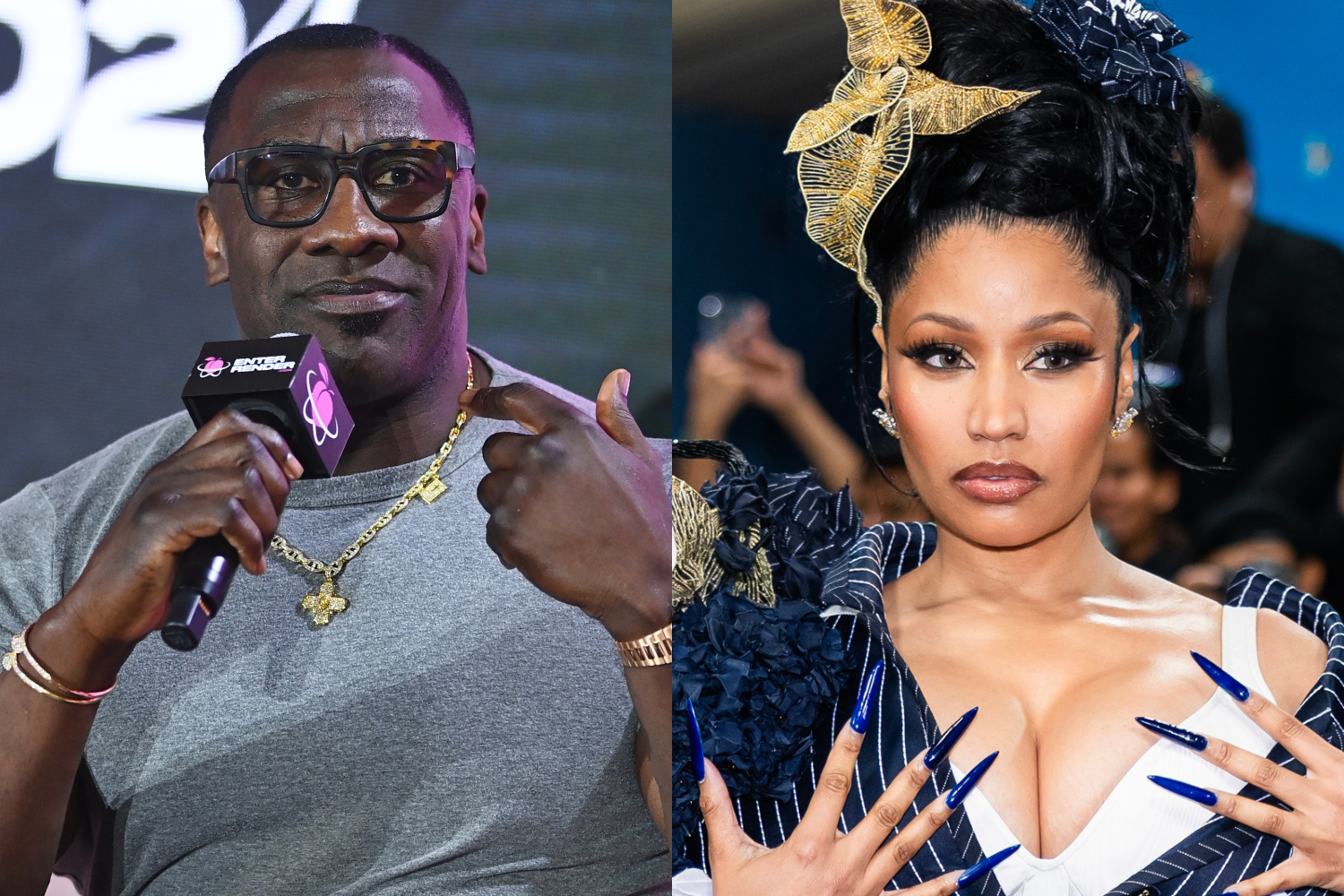 Shannon Sharpe Sets The Record Straight After Nicki Minaj Calls Him Out Over Viral Nicki Who? Comment
