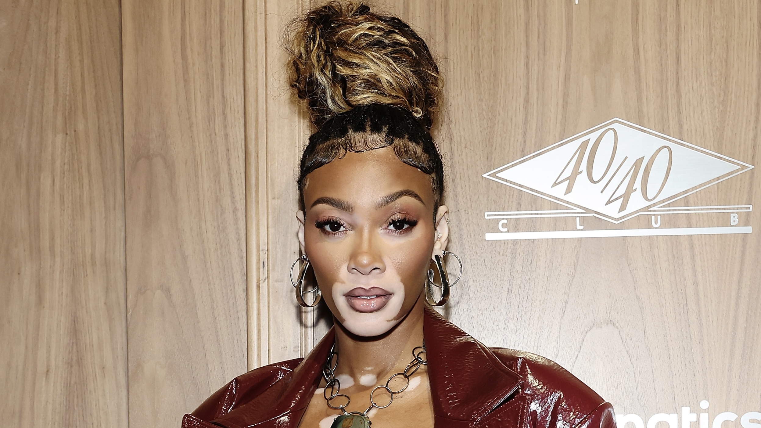 Winnie Harlow Debuts Wax Figure At Madame Tussauds In Honor Of World Vitiligo Day (PHOTOS)