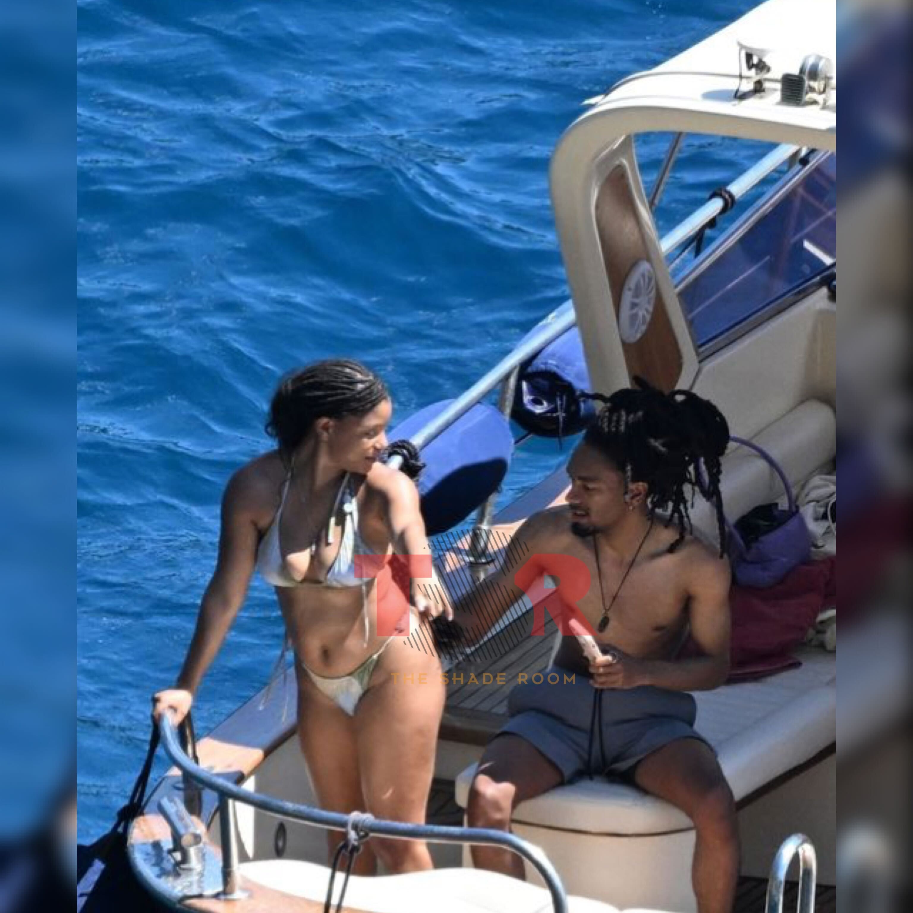 Halle Bailey Seen On Steamy Vacation W/ Mystery Man (Exclusive)