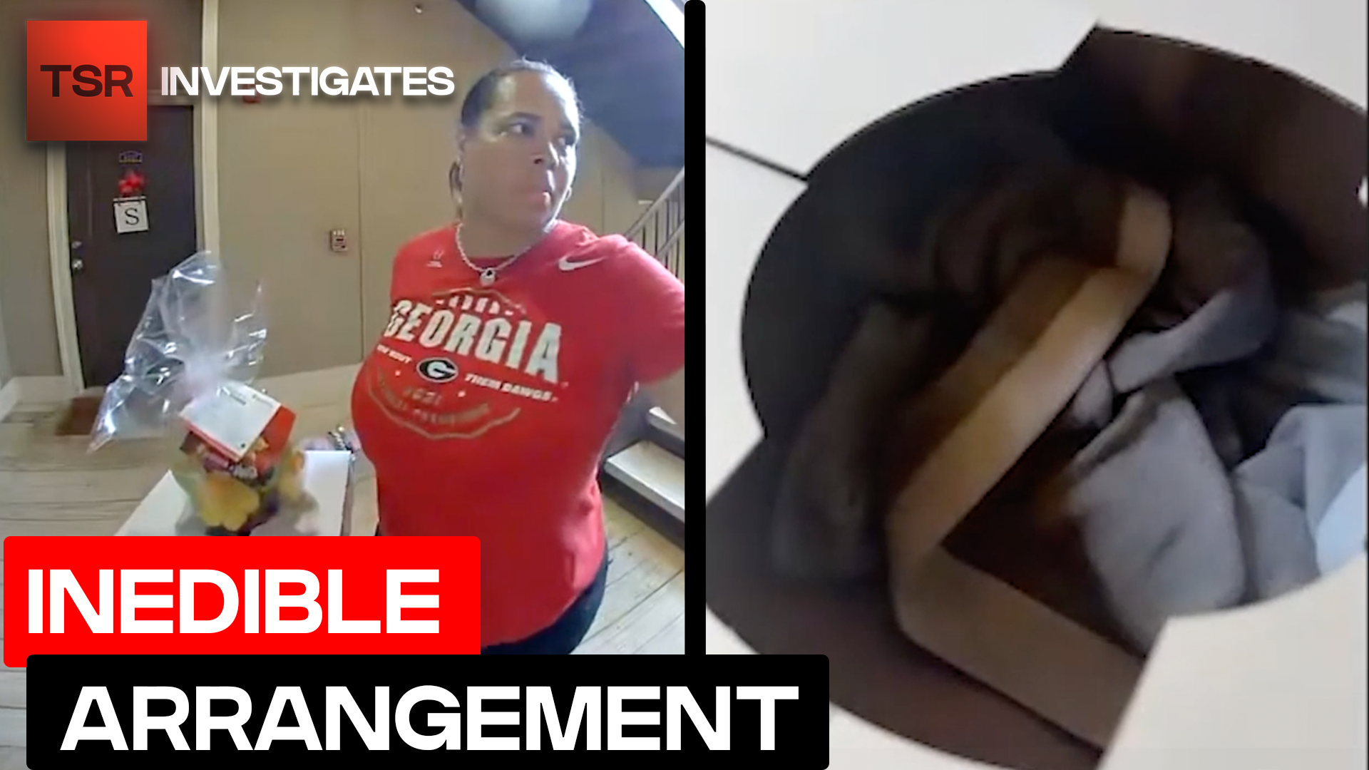 Inedible Arrangement: Woman Finds SHOCKING Surprise/Underwear/Dirty Drawers In Her Delivery Box | TSR Investigates