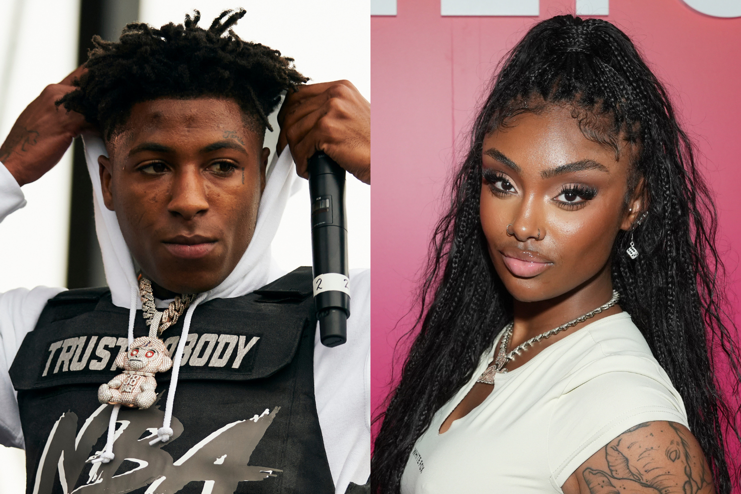 NBA YoungBoy Sparks Reactions After Seemingly Shooting His Shot At Singer Lay Bankz Despite Being Married