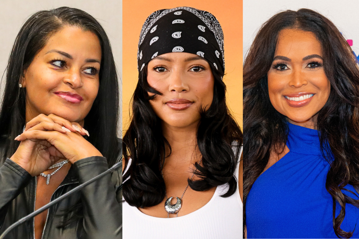 Claudia Jordan Says Tracey Edmonds Doesn't Think Karrueche Tran Stole Ex-Fiance Deion Sanders From Her