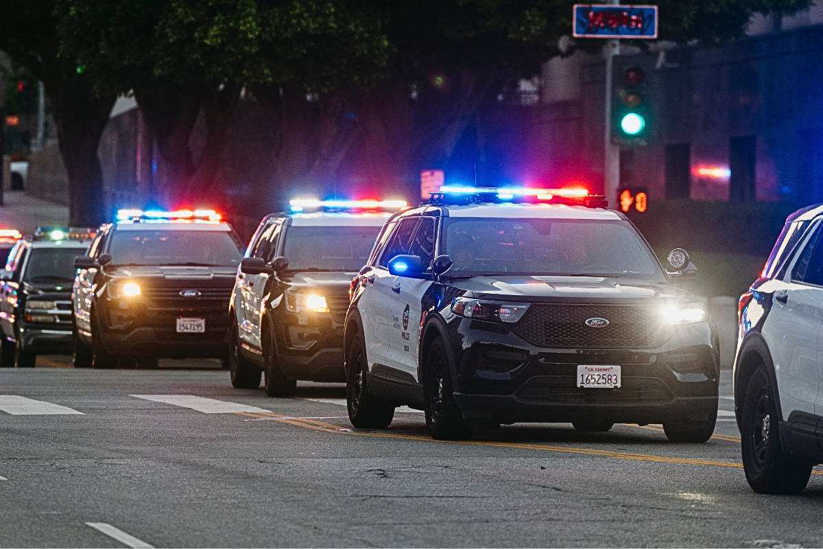 Male Suspect Stops For Gas Amid High-Speed Police Chase In Los Angeles (VIDEO)