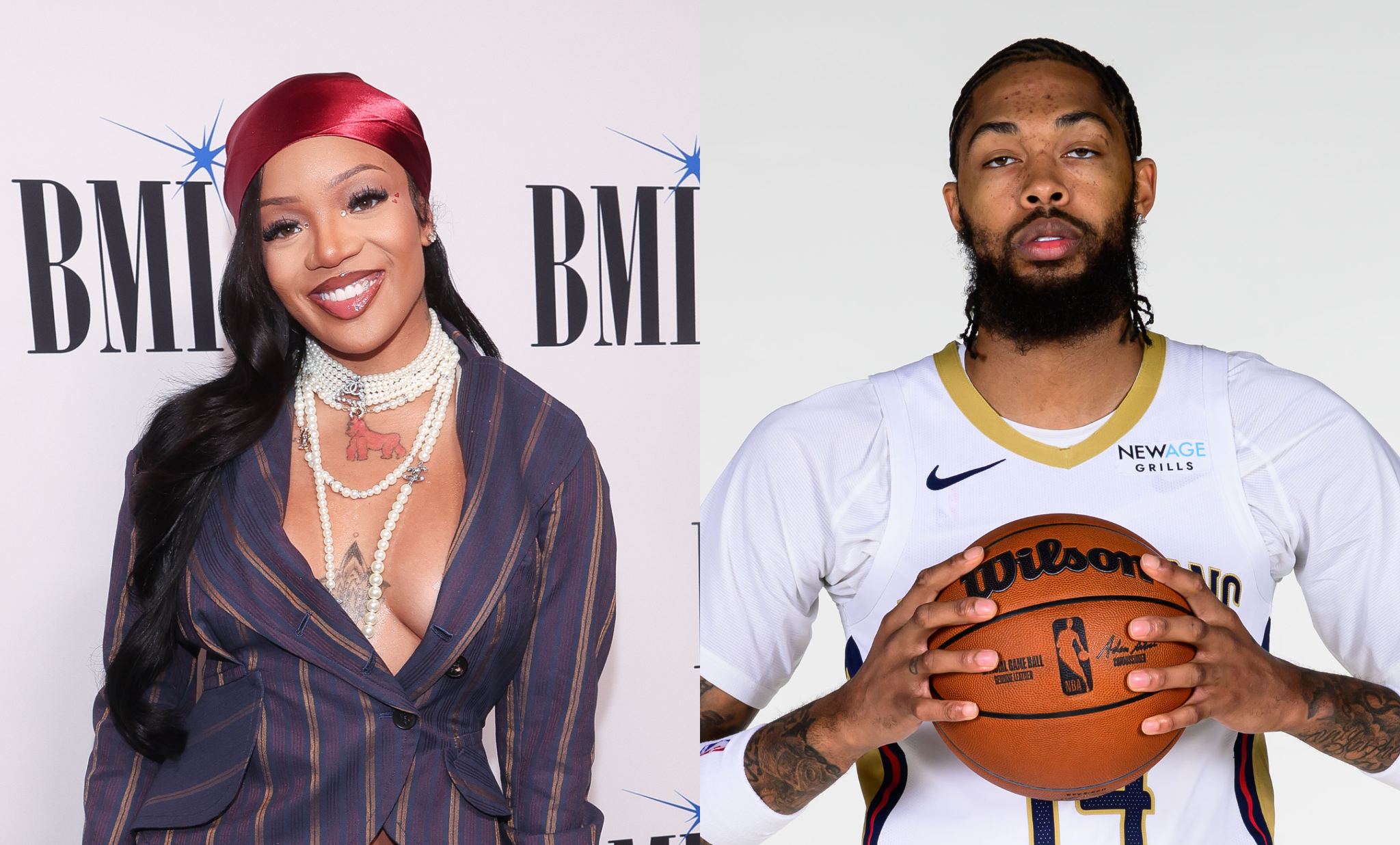 GloRilla NBA Player Toronto Raptors Brandon Ingram Photo Dumps Dating Relationship Speculations