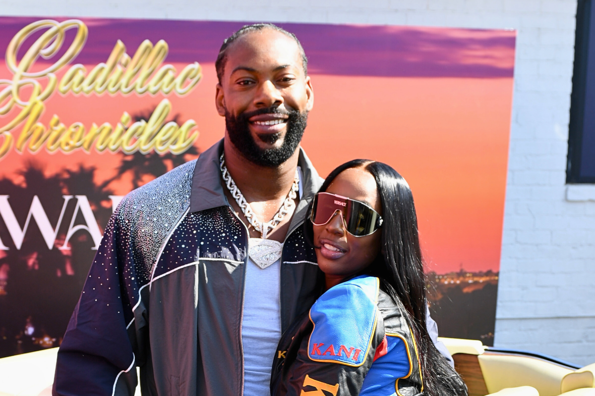 Kash Doll Reacts As Her BF Za'Darius Smith Inks New Deal With Philadelphia Eagles (PHOTO)