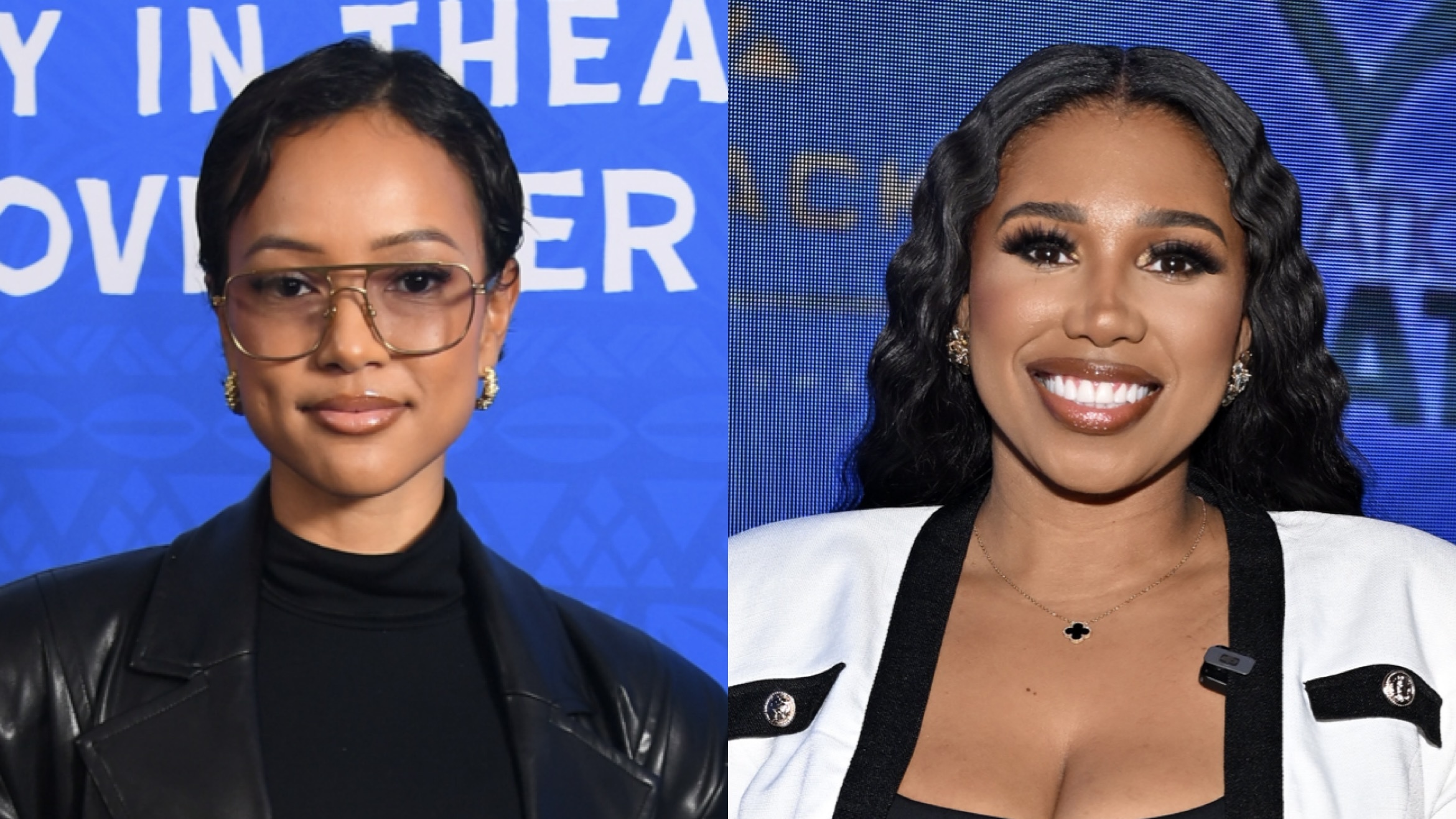 Social Media Is Droppin Reactions To Caption Alongside Footage Of Karrueche Tran Holding Deiondra Sanders' Son, Baby Snow (VIDEO)