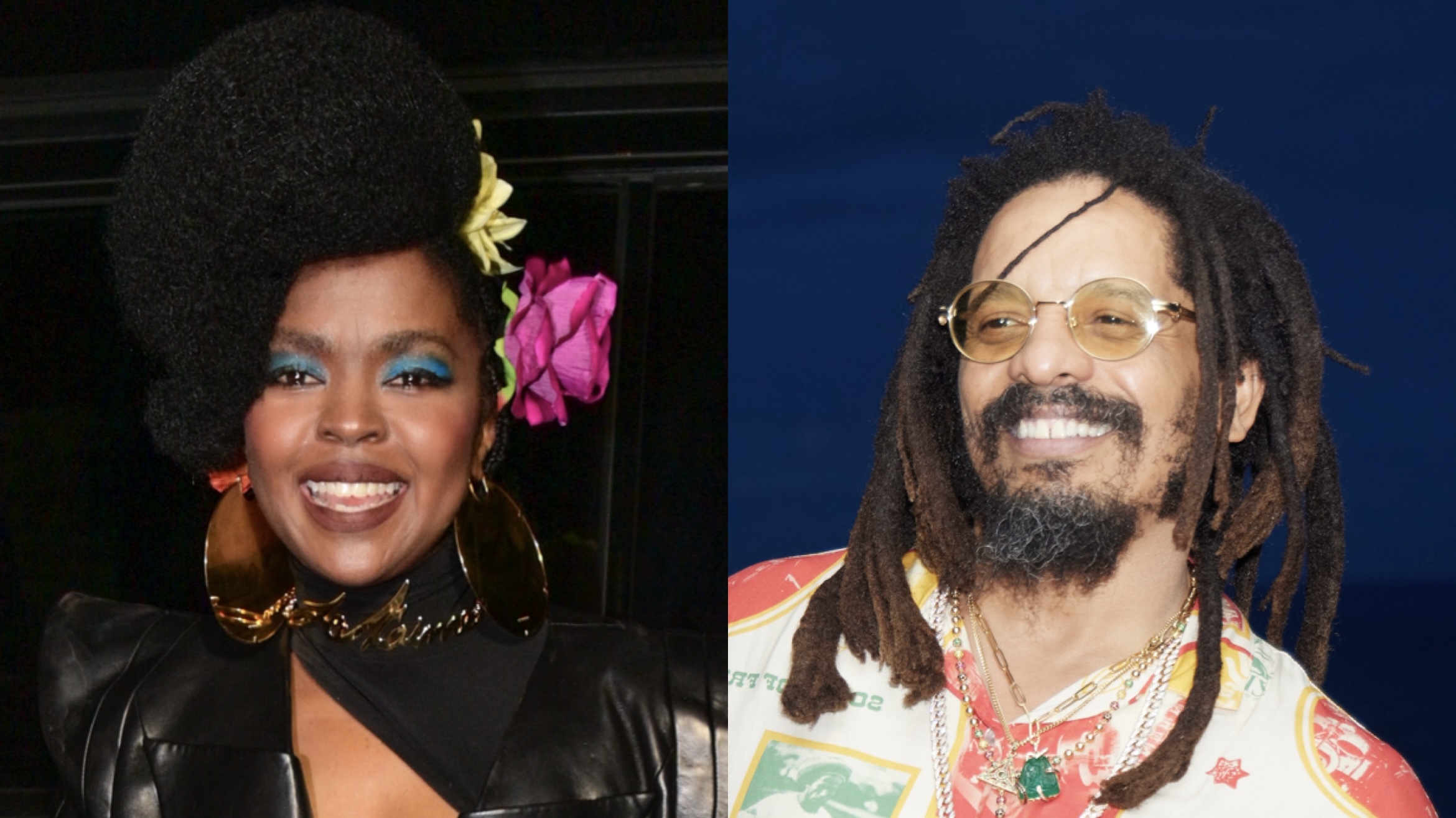 Awww! Lauryn Hill Steps Out Alongside Rohan Marley To Celebrate Youngest Daughter Sara's Senior Night (PHOTOS + VIDEOS)