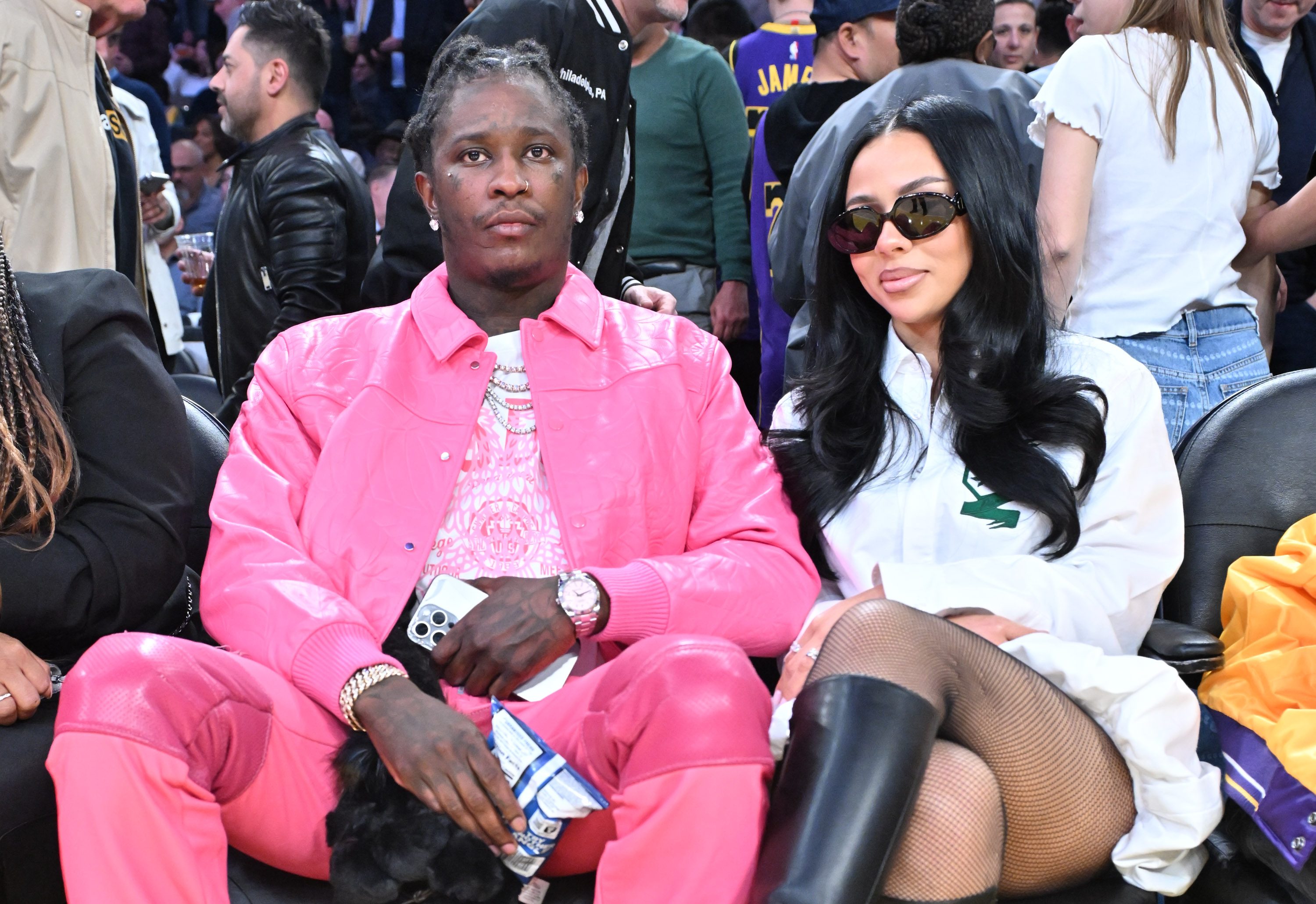 Together Again? Young Thug & Mariah The Scientist Serve Major "Locked In" Energy In New Mirror Selfie (PHOTOS)