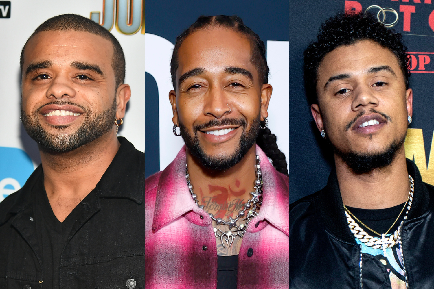 Fans Lose It After Raz-B's Son Links Up With Omarion & Lil' Fizz At First Birthday