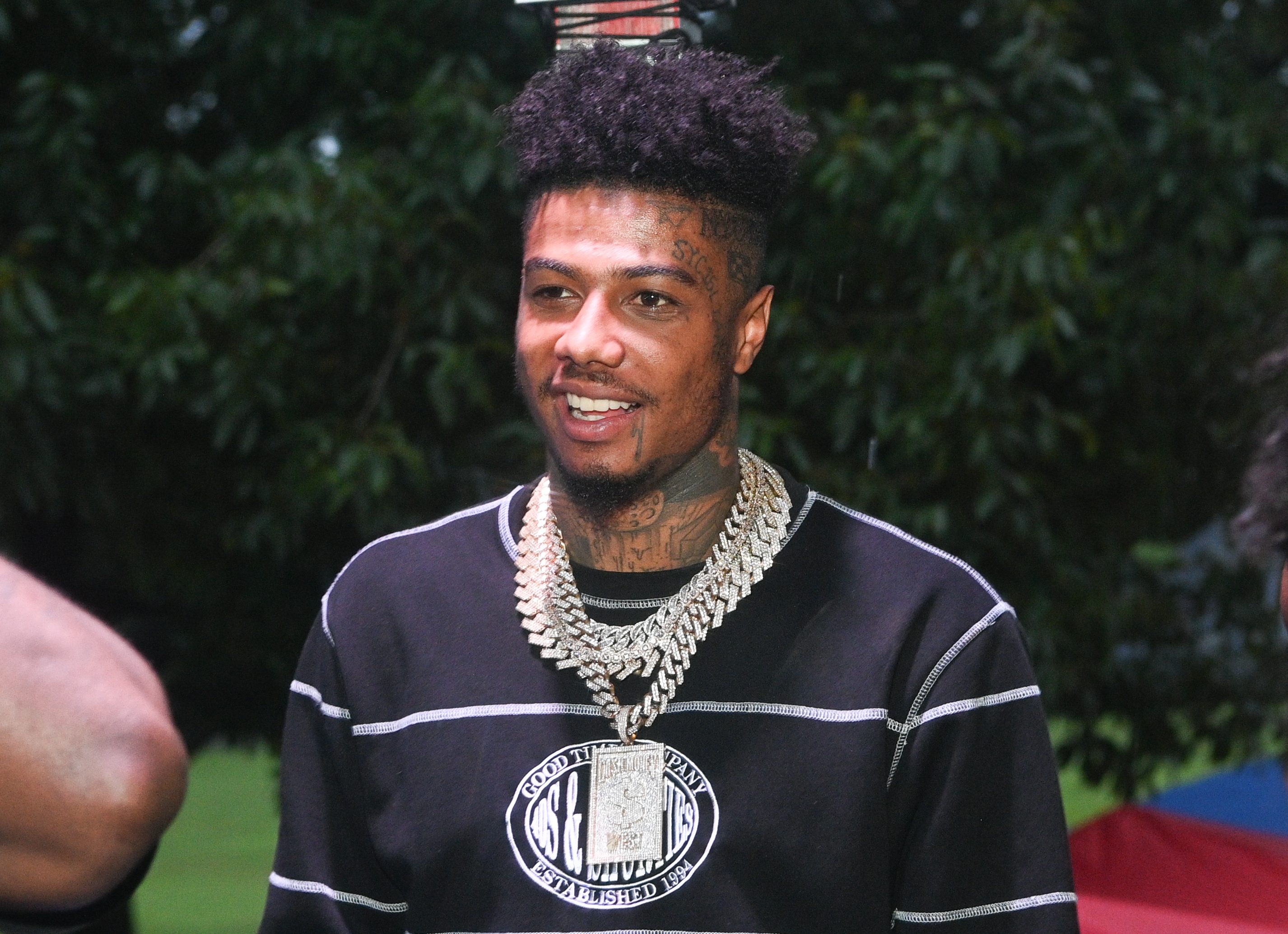 Fans Speculate Blueface Is Out Of Prison After His Mom Karlissa Saffold Harvey Shares Video Of Man In Bed