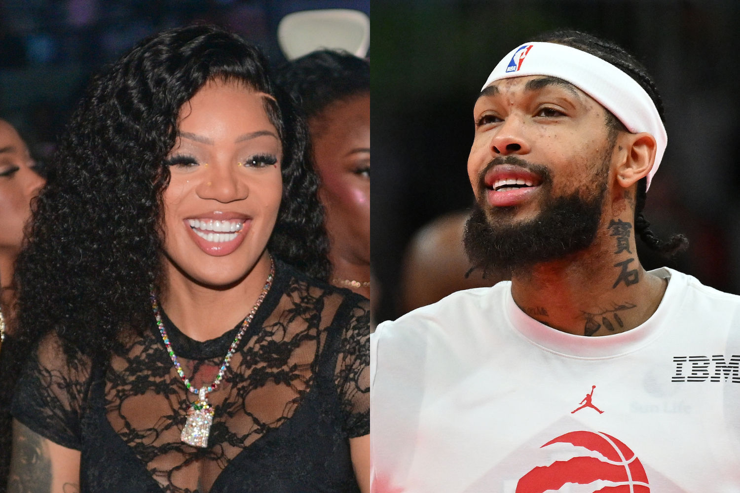 GloRilla & Brandon Ingram's Cute Courtside Handshake Has The Internet Screaming "Couple Goals"