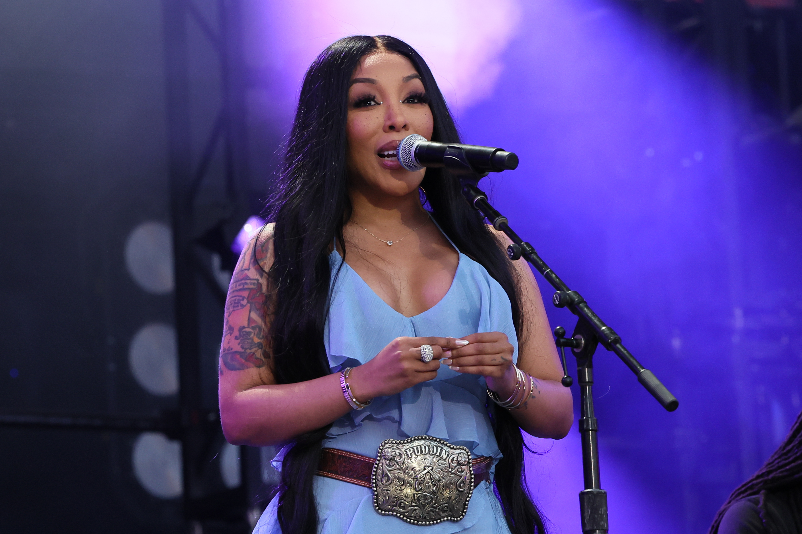 Lawyer Up! K. Michelle Claps Back At AI Artist Allegedly Stealing Her Signature Voice, Plans To Sue (VIDEO)