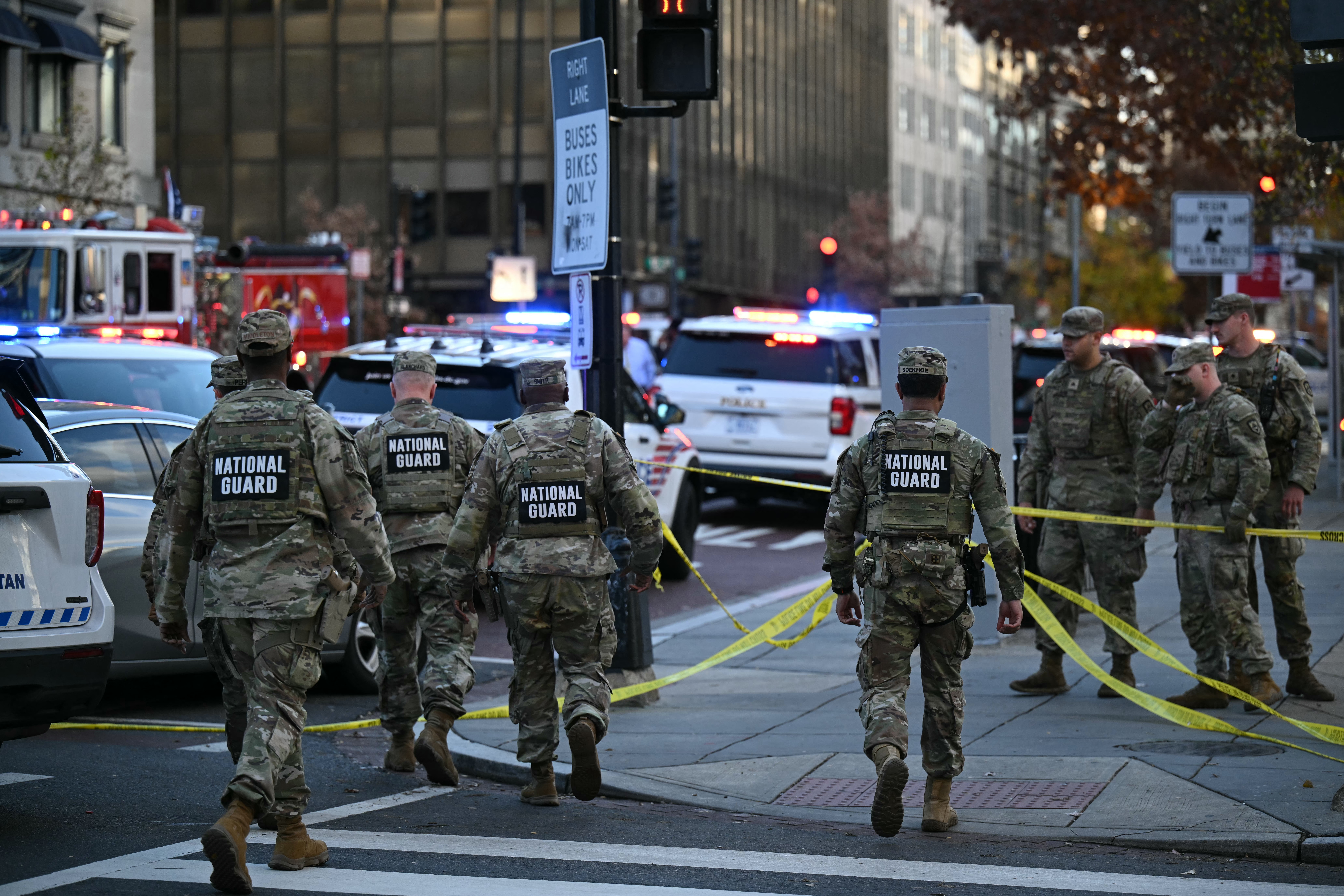 Suspect Reportedly In Custody After Shooting Kills Two National Guardsmen Near White House
