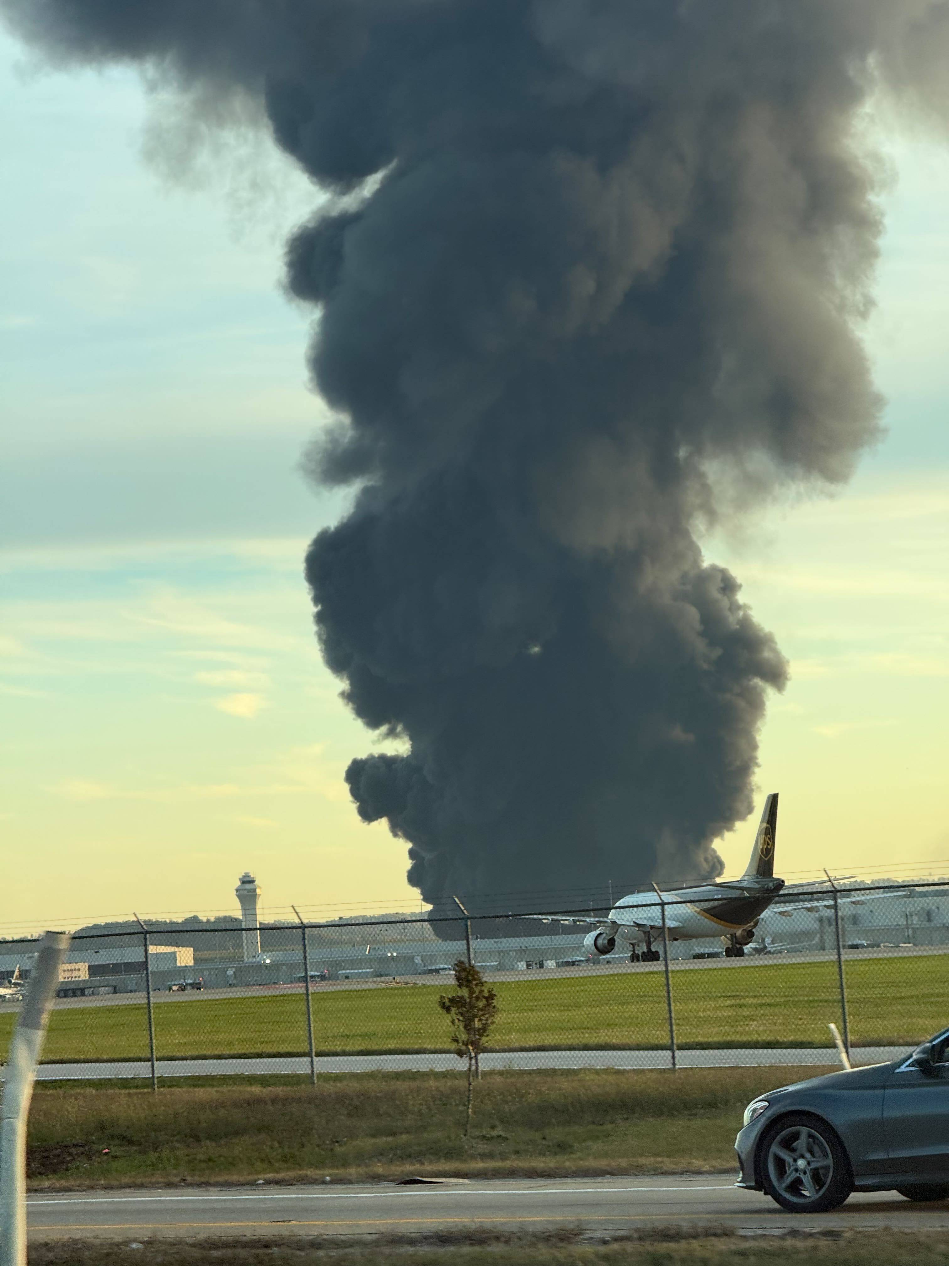 UPS Plane Crash At Kentucky Airport Kills At Least 9, Several Still Missing After Explosion (PHOTOS)
