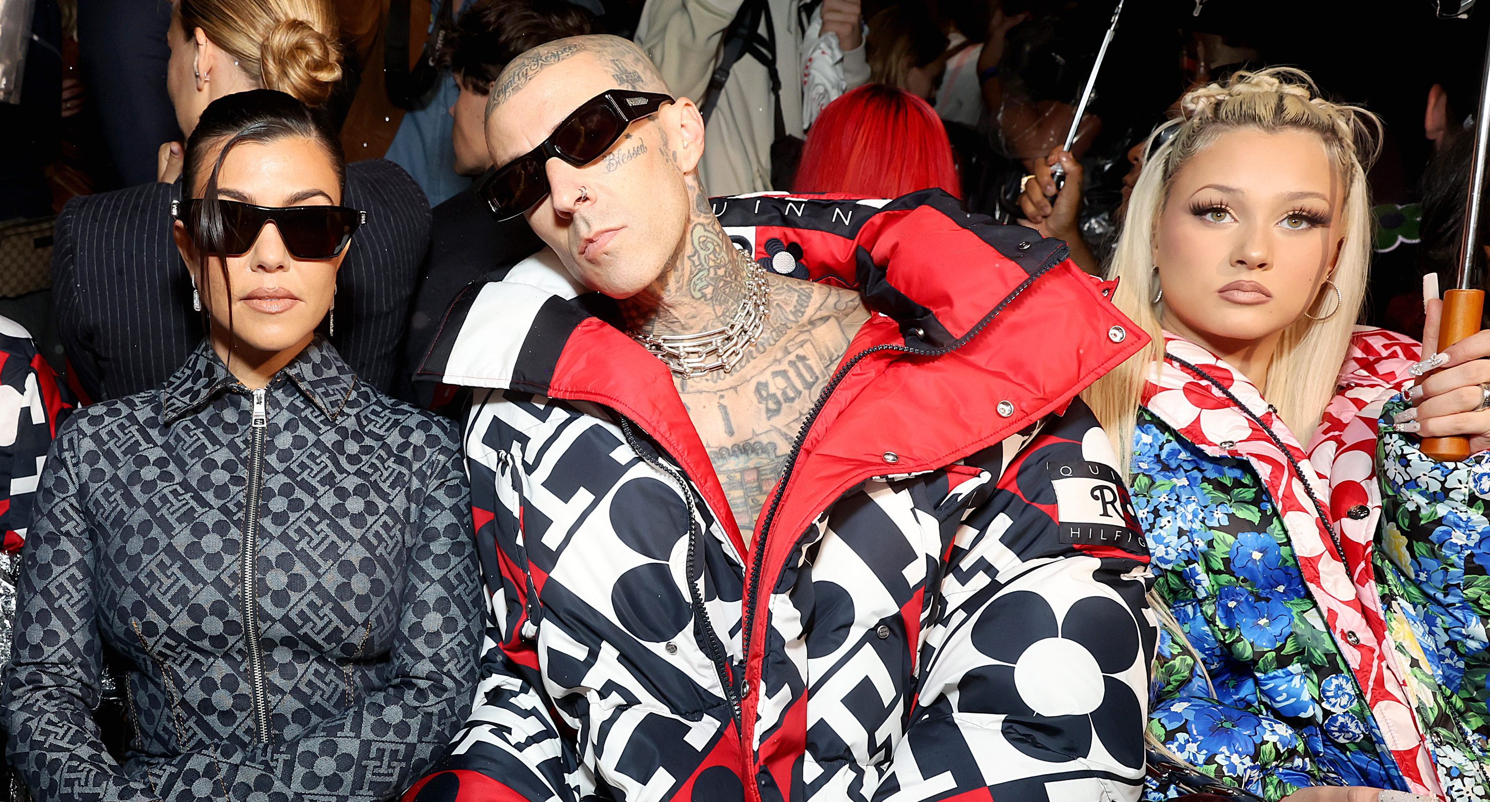 Alabama Travis Barker Kourtney Kardashian Reacts Luxury Lingerie Underwear Christmas Gift Video