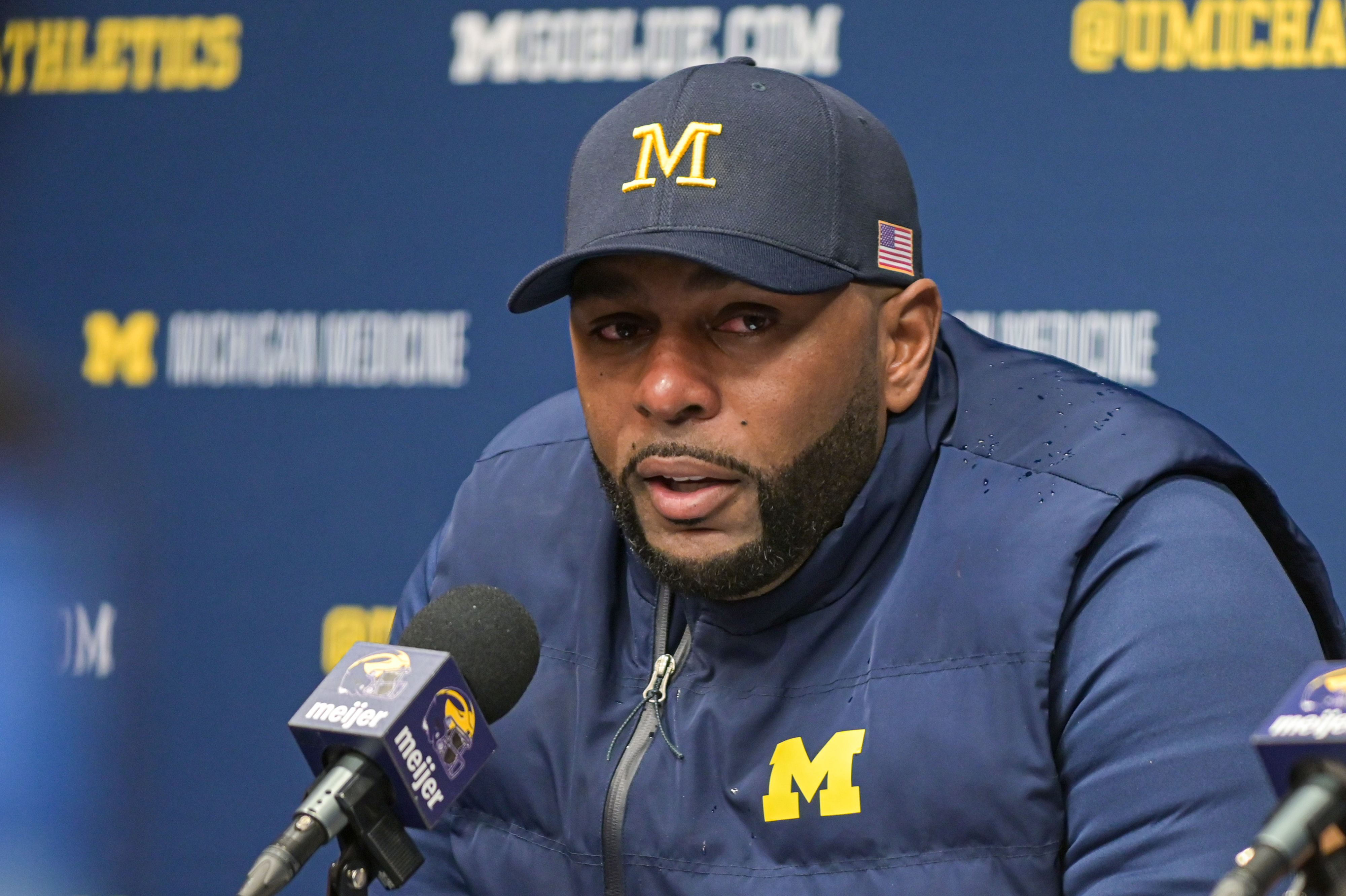 Ex-Michigan Coach Sherrone Moore Charged Amid Alleged Affair, OnlyFans DM Leak, & Resurfaced Diddy Party Link (WATCH)