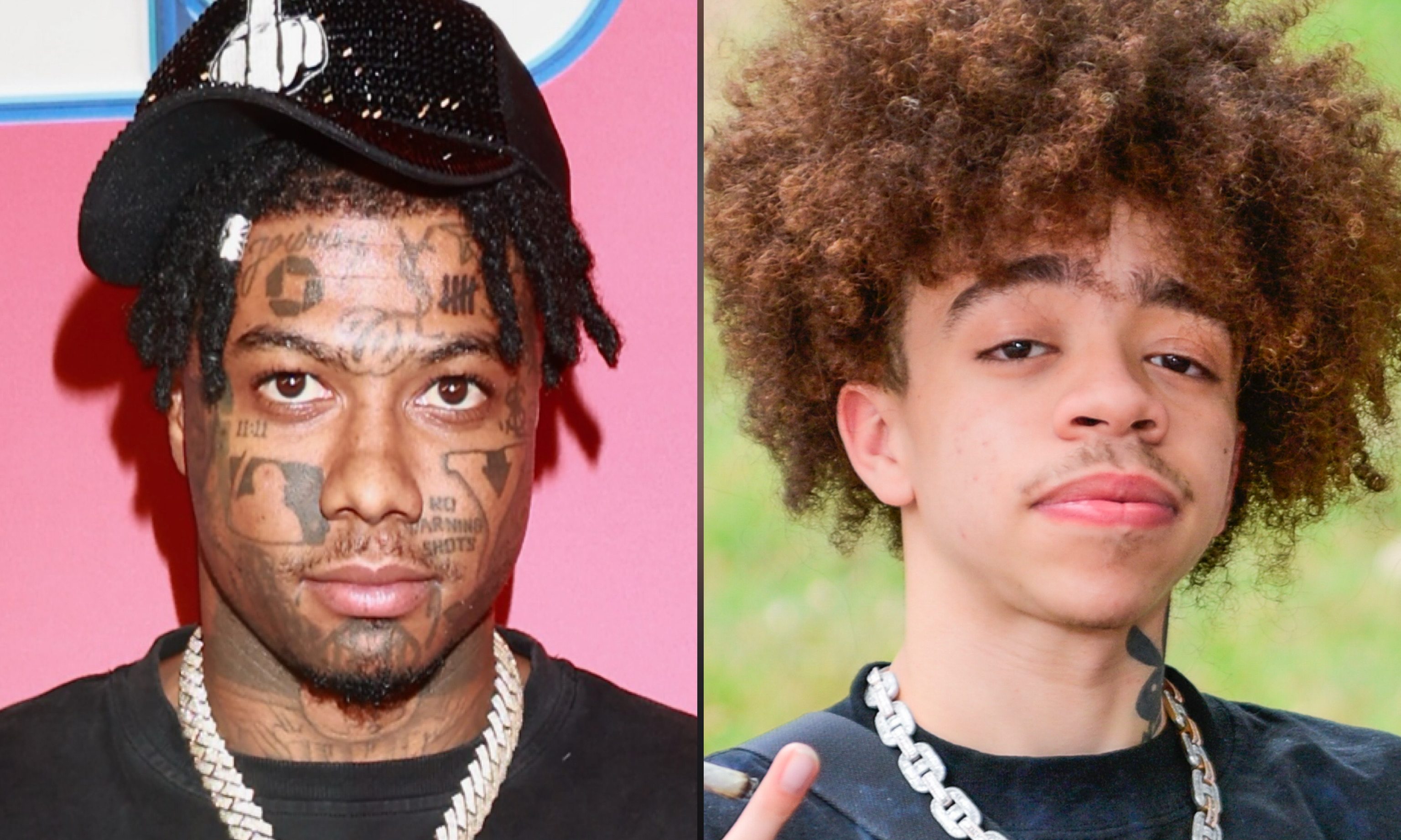 Issa Look-Alike? Blueface Fires Back After King Harris Calls The Rapper Weird For Comparing Him To His Boo Nevaeh (VIDEOS)