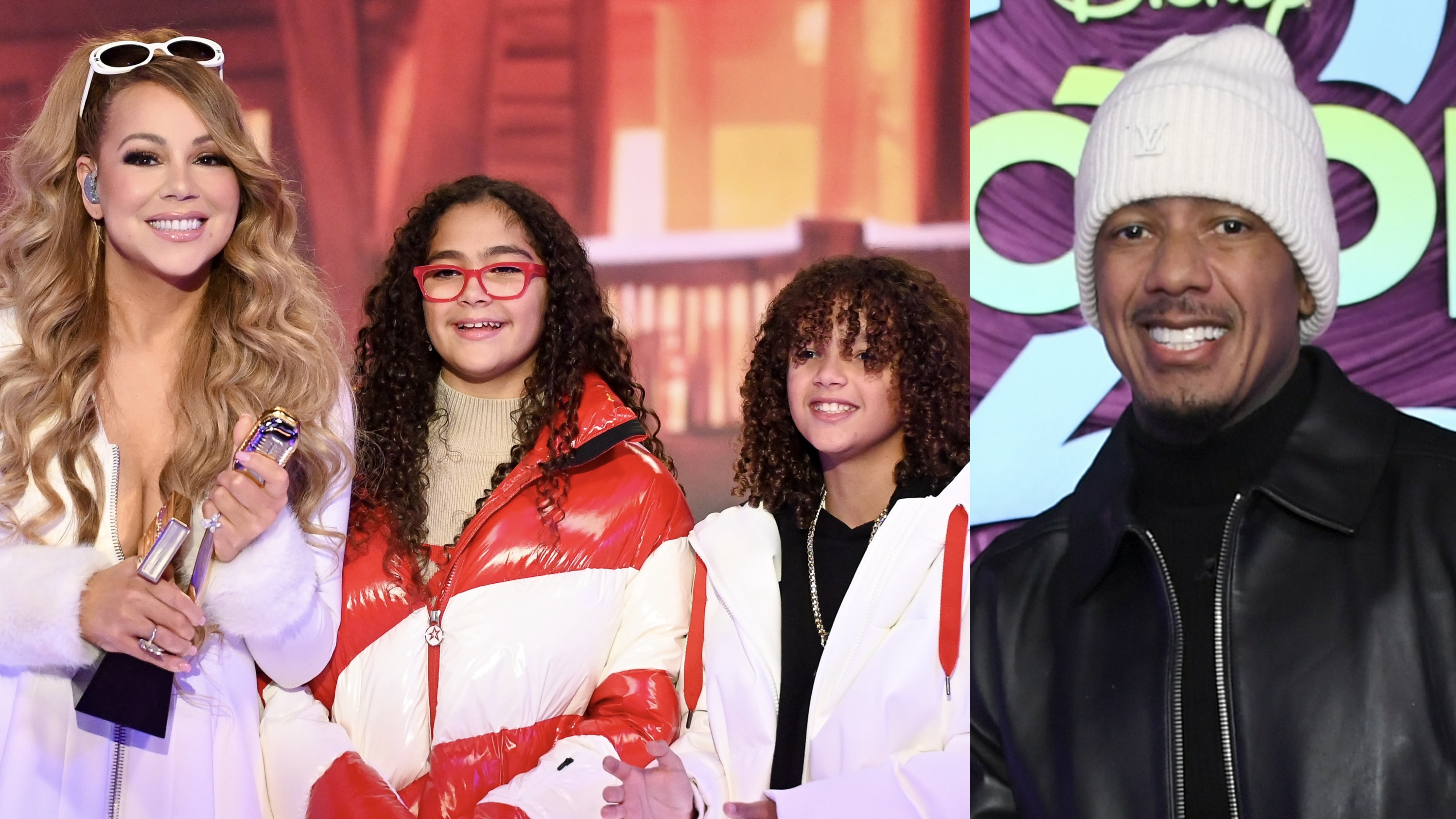 Mariah Carey Drops Christmas Pic Alongside Monroe & Moroccan, But Fans Can't Stop Mentioning Nick Cannon (PHOTOS)