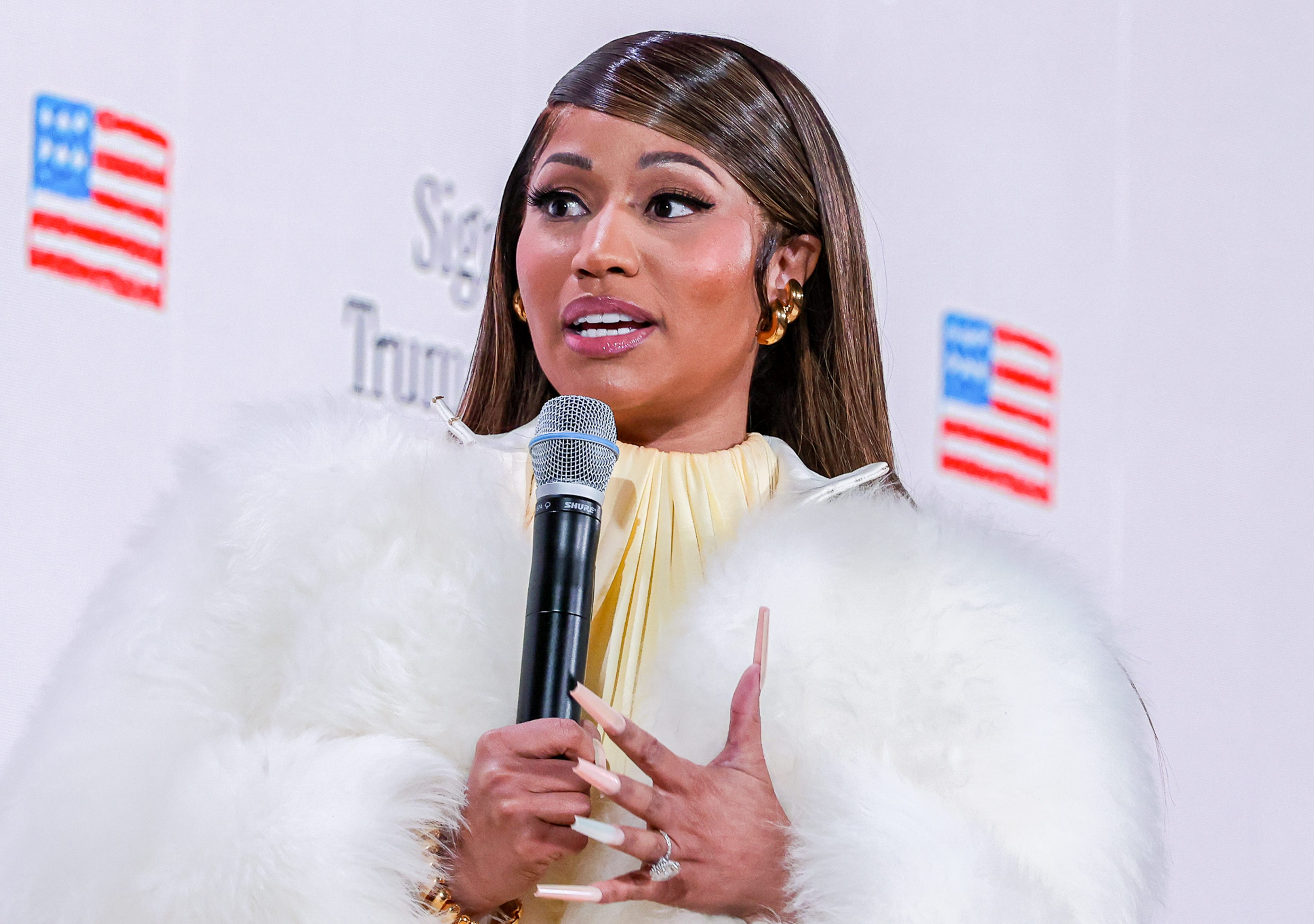 Nicki Minaj Brings Pink Vibes To The White House With Viral Beez In The Trap Challenge