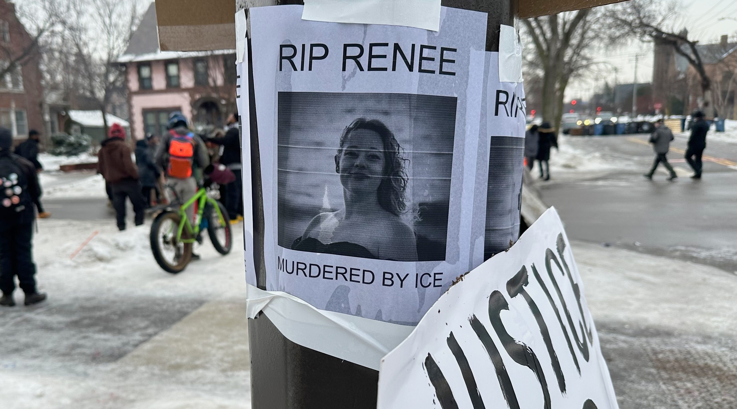 Woman Renee Good ICE Agent Minneapolis Minnesota Donald Trump Administration Investigation Jurisdiction