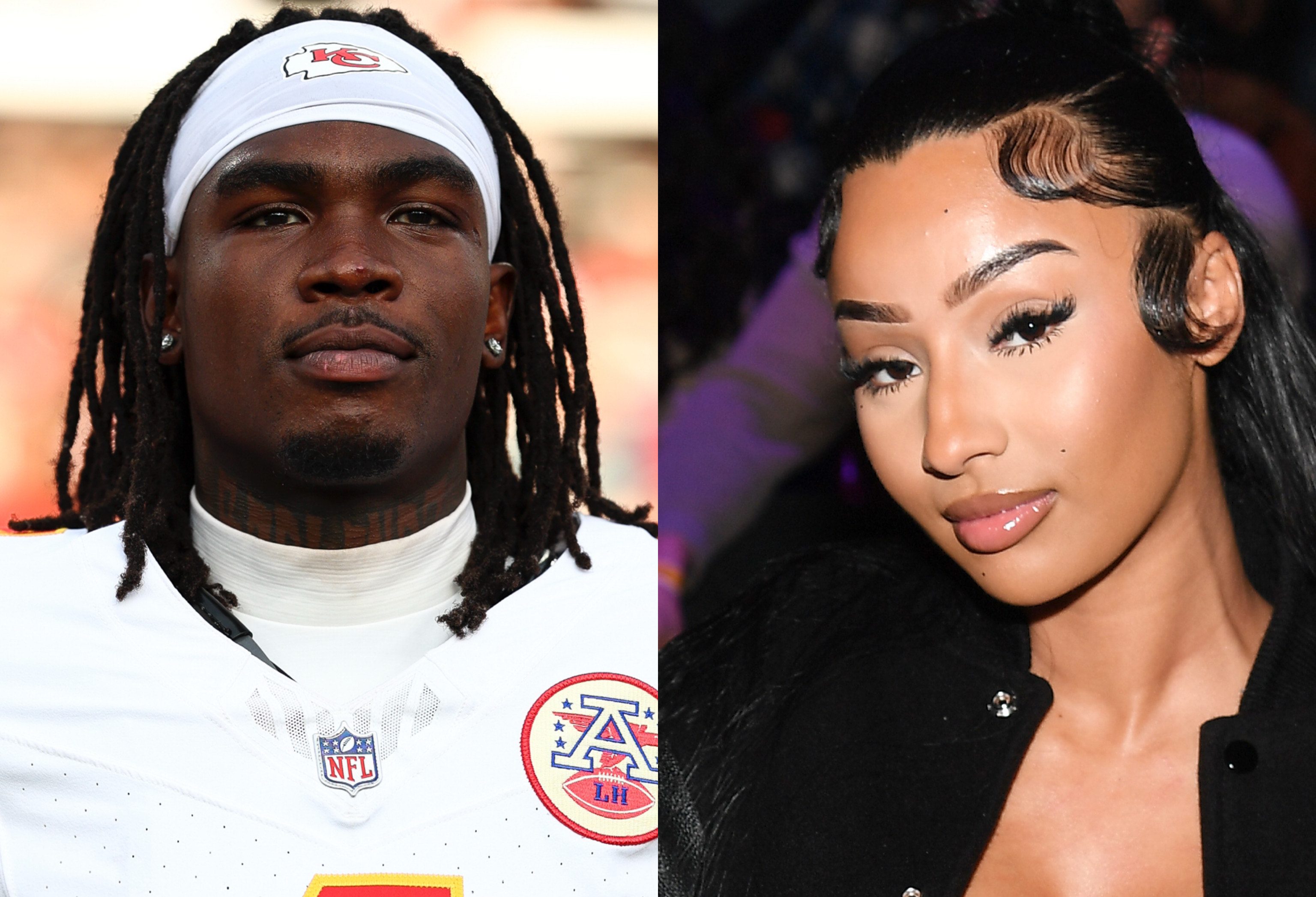 Social Media Reacts As Rubi Rose And Rashee Rice Pop Out A Month After Domestic Abuse Allegations From His Ex (PHOTOS)