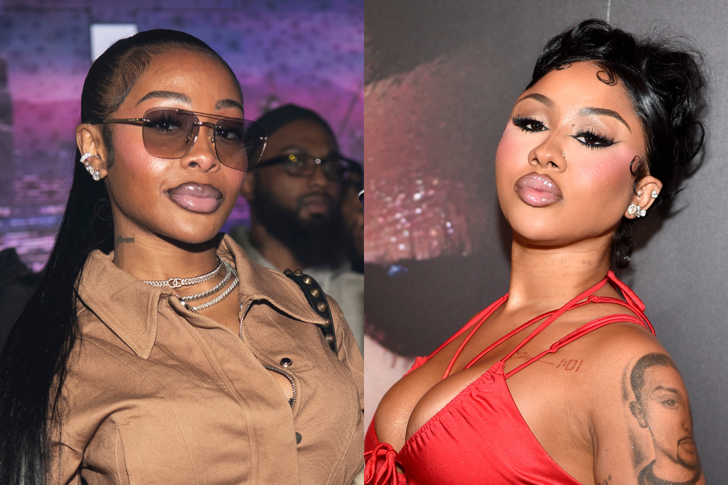 Internet Goes WILD After Jayda Cheaves & Ari Fletcher Popped Out In The Same Latex Top