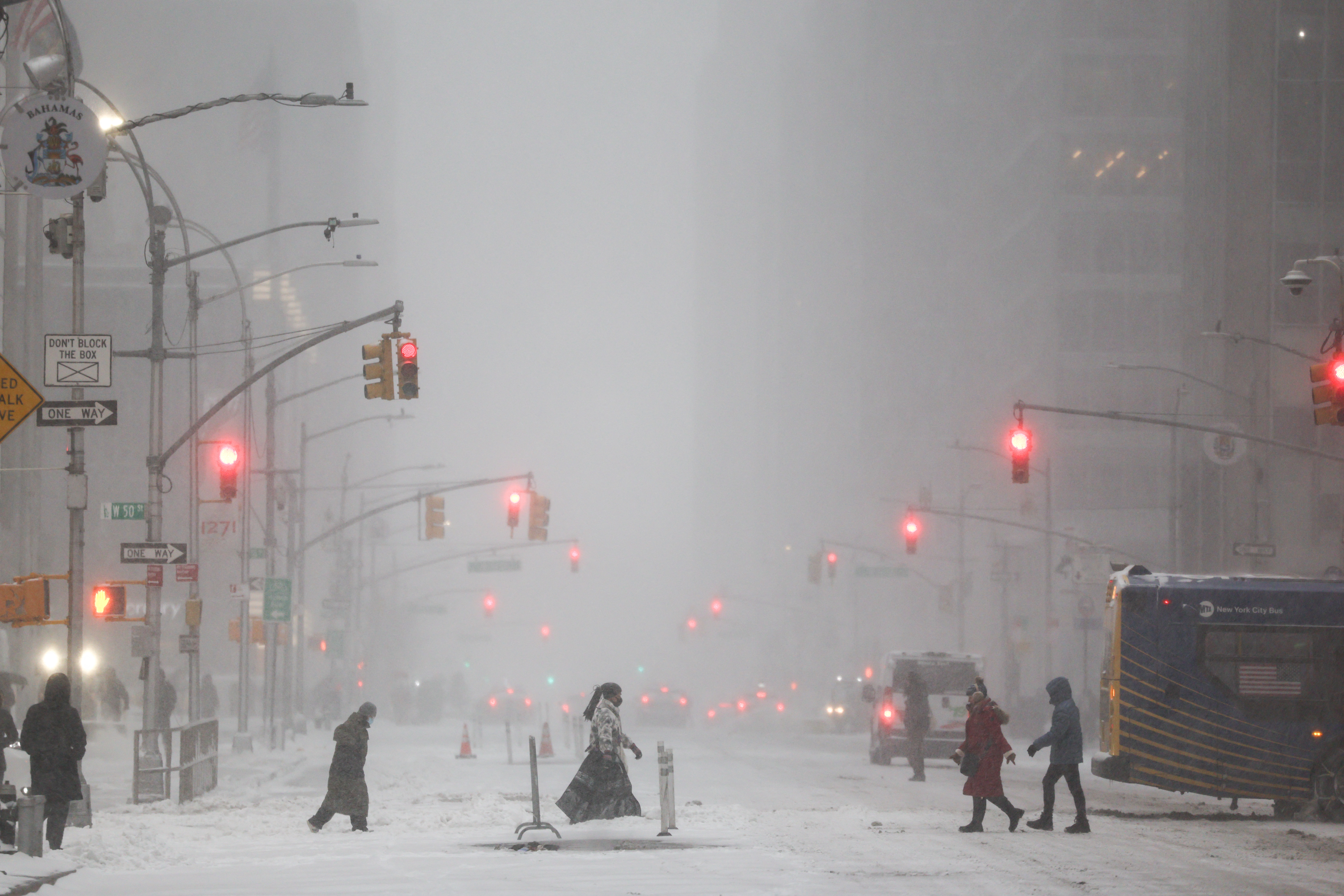 The East Coast Receives New Blizzard Warnings Less Than A Month After Winter Storm