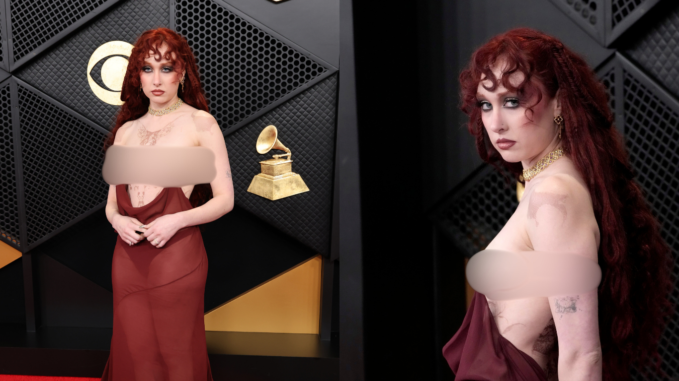 Whew! Chappell Roan Drops Jaws With Topless Mugler Look At The 2026 Grammys (PHOTOS)