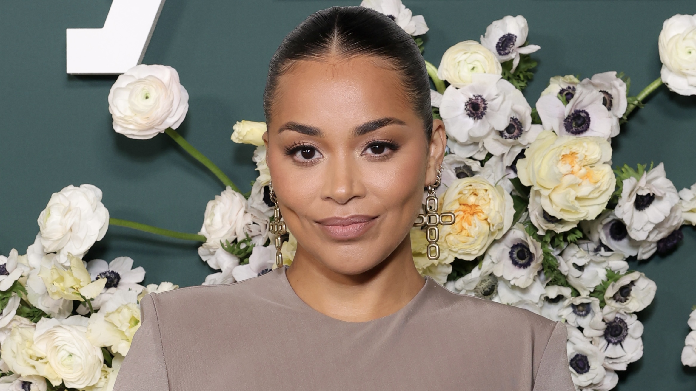 Effortless Beauty! Lauren London Stuns In New Flicks From Oscars Gold Party (PHOTOS)