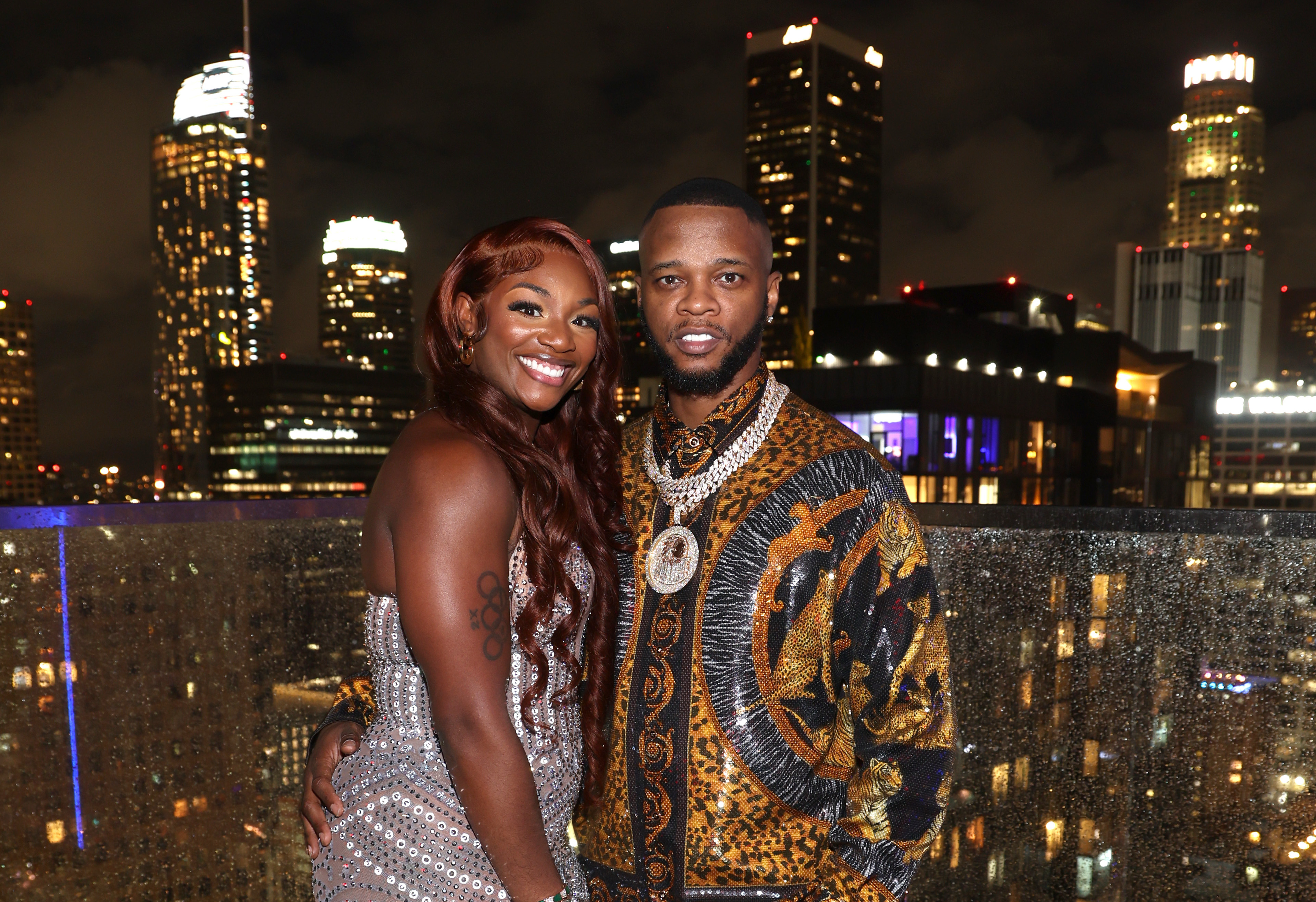 Papoose Reacts After Claressa Shields Drops Love Song About Him On Her 31st Birthday (VIDEO)